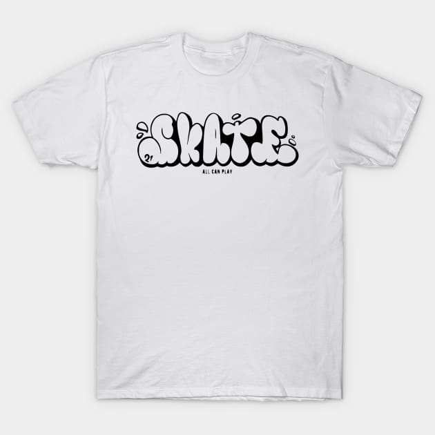 Skate Graff 2 Throwup T-Shirt by KNTG